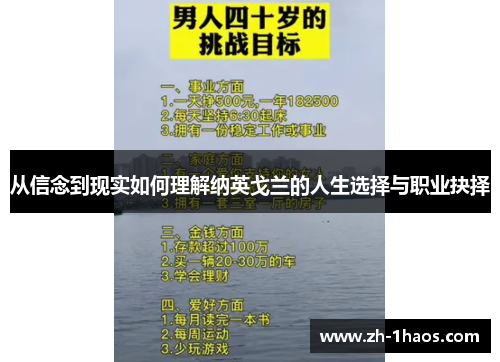 从信念到现实如何理解纳英戈兰的人生选择与职业抉择 从信念到现实如何理解纳英戈兰的人生选择与职业抉择