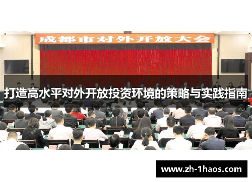 打造高水平对外开放投资环境的策略与实践指南